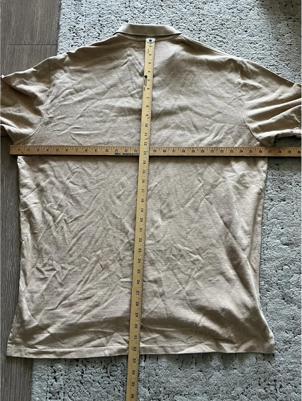 Polo Ralph Lauren Tan Beige Short Sleeve Polo Shirt XXL